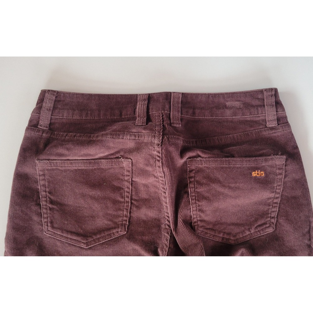 STIO Brown Chord Pants Skinny - Picture 6 of 9